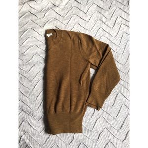 Madewell Rusty Brown Crew Neck  Sweater